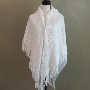 New White Poncho